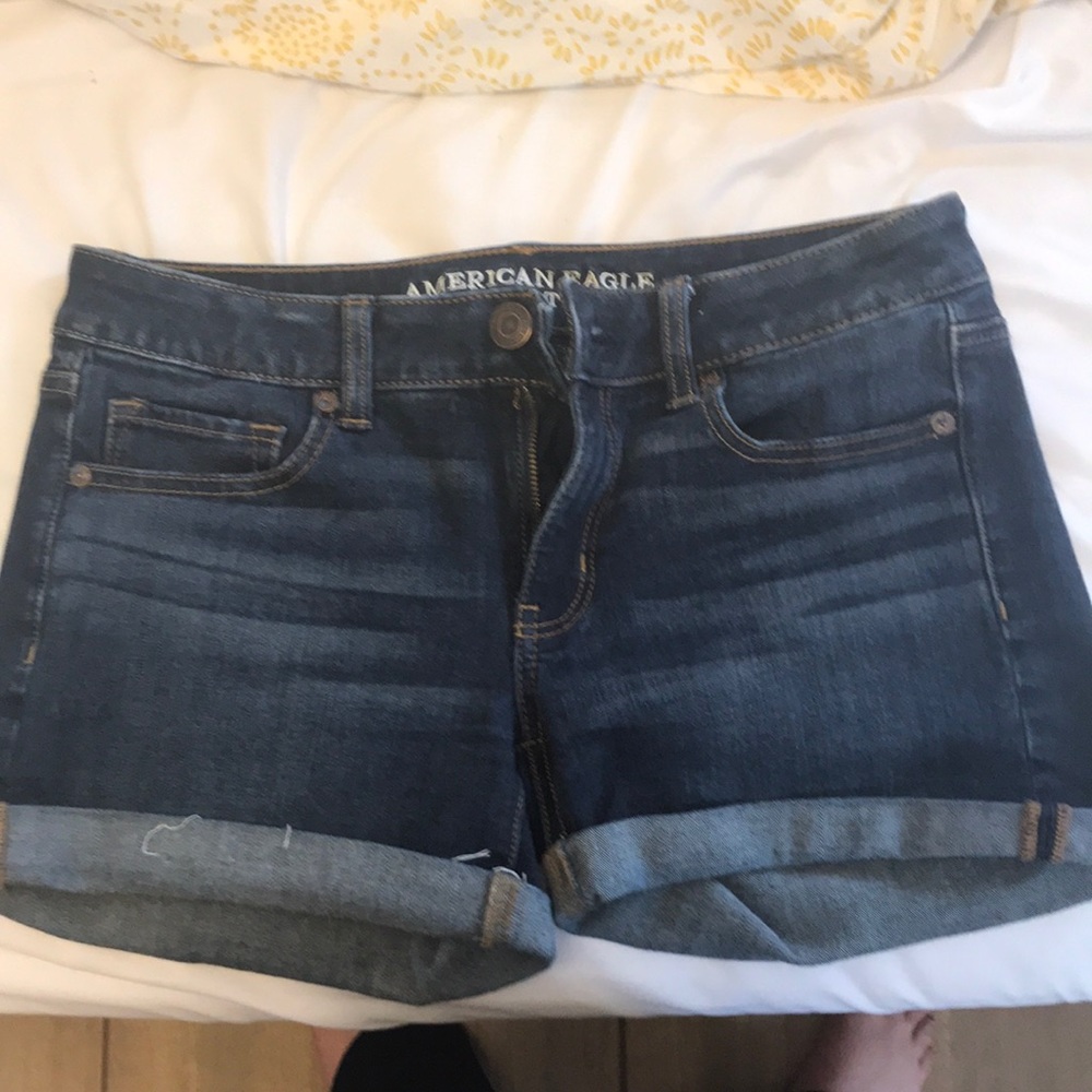 American eagle jean shorts